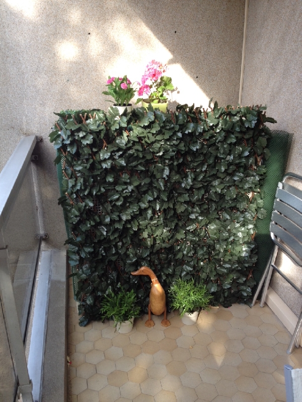 Une cliente qui voulait camoufler ça clim ;-)