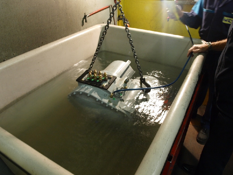 Test sous pression en bain proposé par Adrien